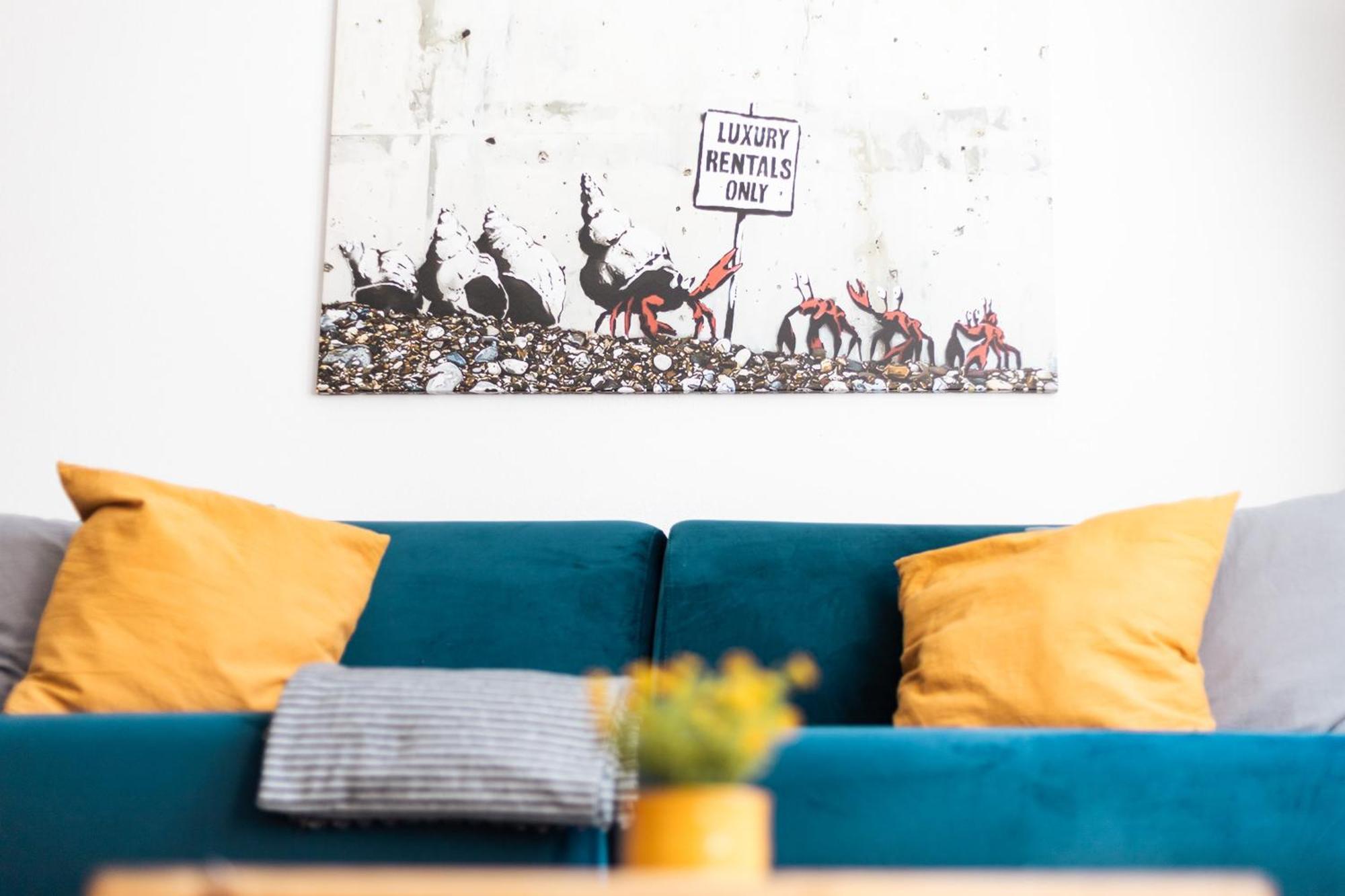 Ko-Living Space An Der Oper - Street Art Design Apartments Halle  Eksteriør billede