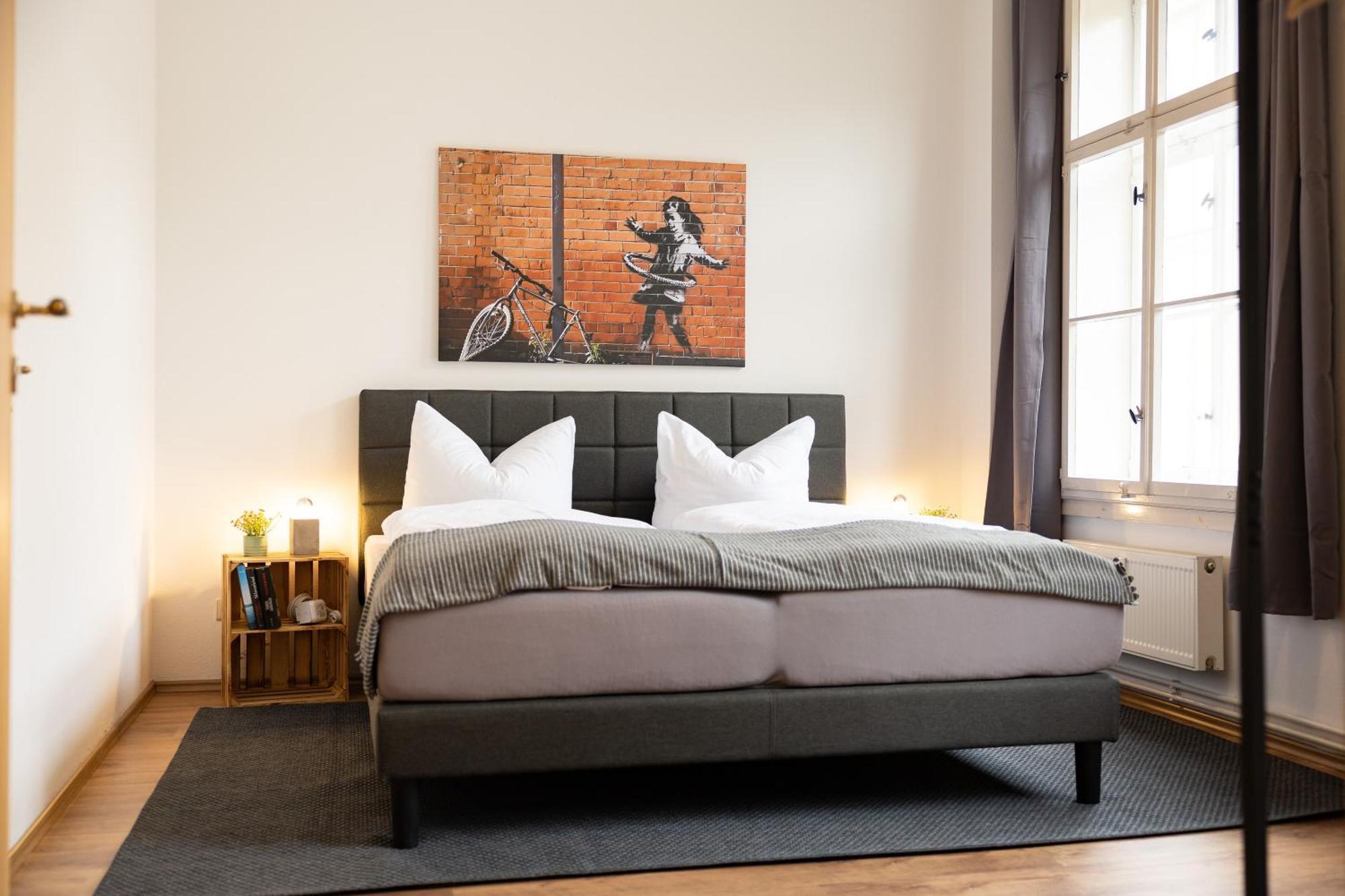 Ko-Living Space An Der Oper - Street Art Design Apartments Halle  Eksteriør billede