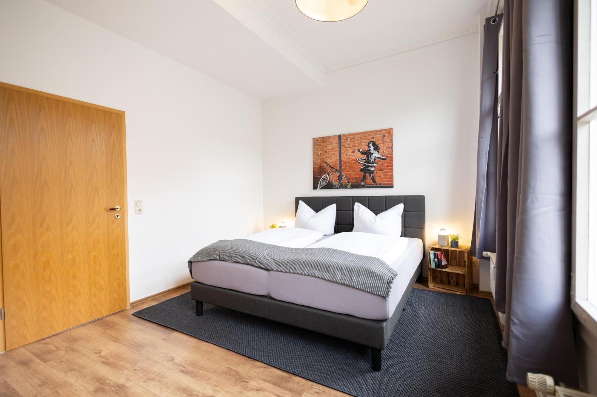 Ko-Living Space An Der Oper - Street Art Design Apartments Halle  Eksteriør billede