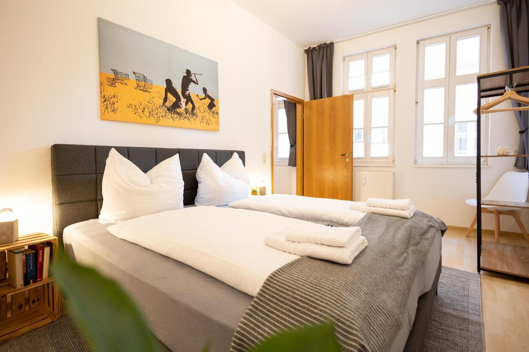 Ko-Living Space An Der Oper - Street Art Design Apartments Halle  Eksteriør billede