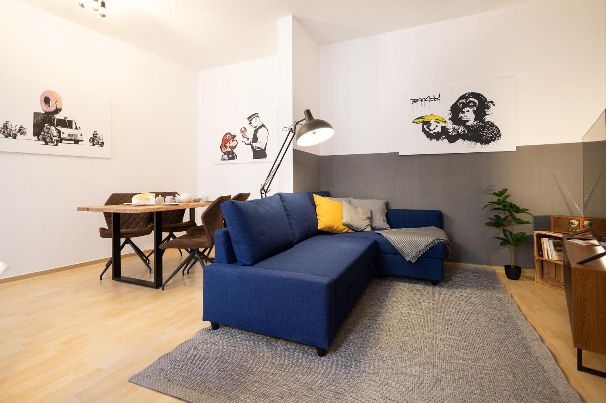 Ko-Living Space An Der Oper - Street Art Design Apartments Halle  Eksteriør billede