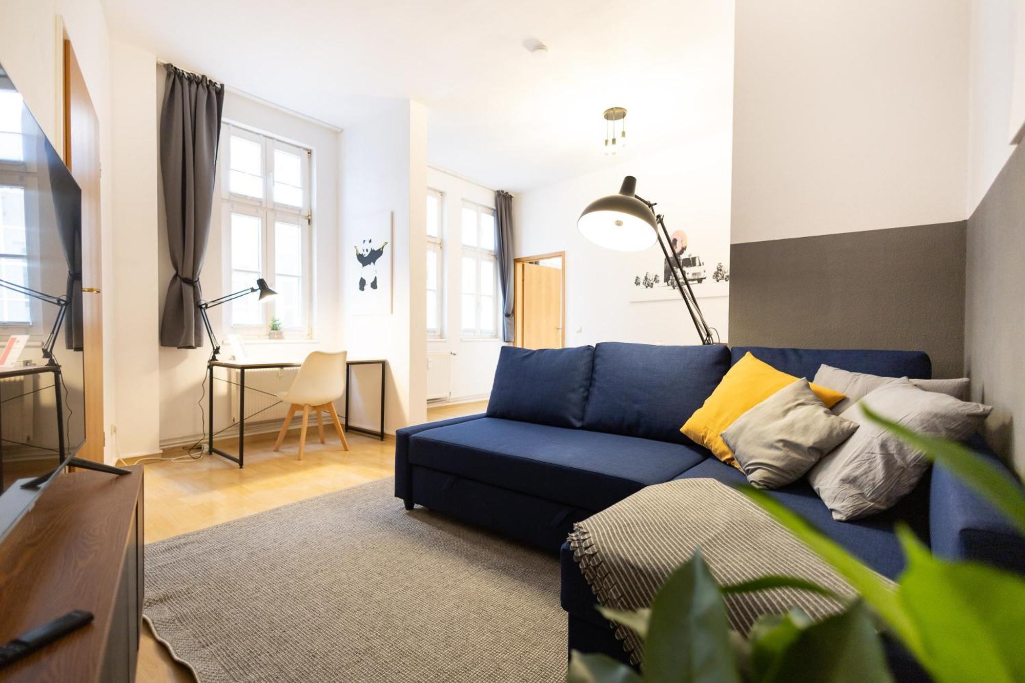 Ko-Living Space An Der Oper - Street Art Design Apartments Halle  Eksteriør billede