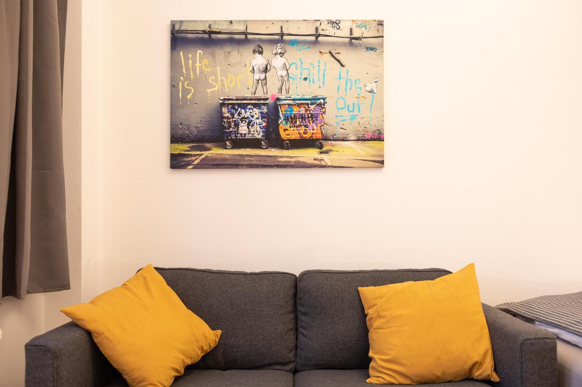 Ko-Living Space An Der Oper - Street Art Design Apartments Halle  Eksteriør billede