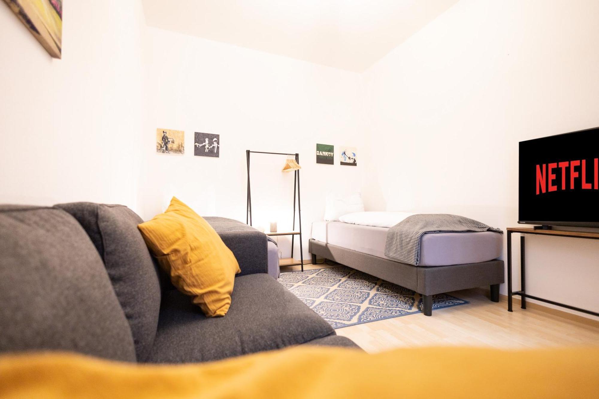 Ko-Living Space An Der Oper - Street Art Design Apartments Halle  Eksteriør billede